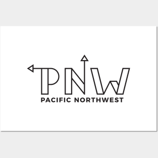 Pacific Northwest Vectors Posters and Art